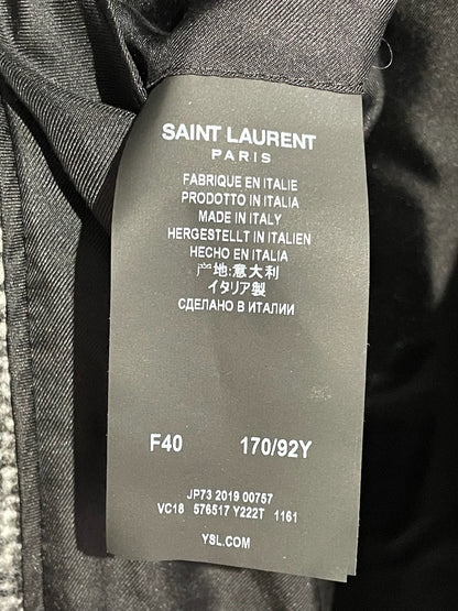 Veste Saint Laurent grise T.40