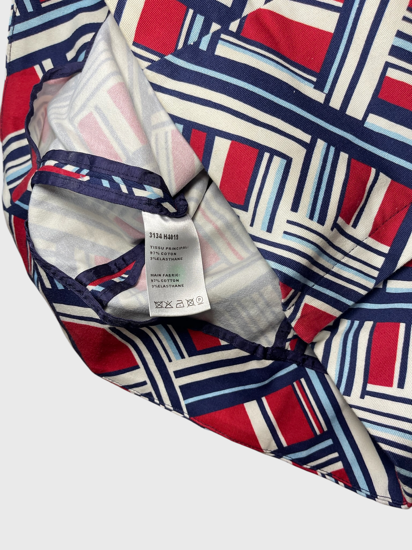 Top Carven imprimé T.36
