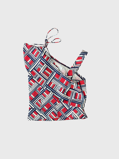 Top Carven imprimé T.36