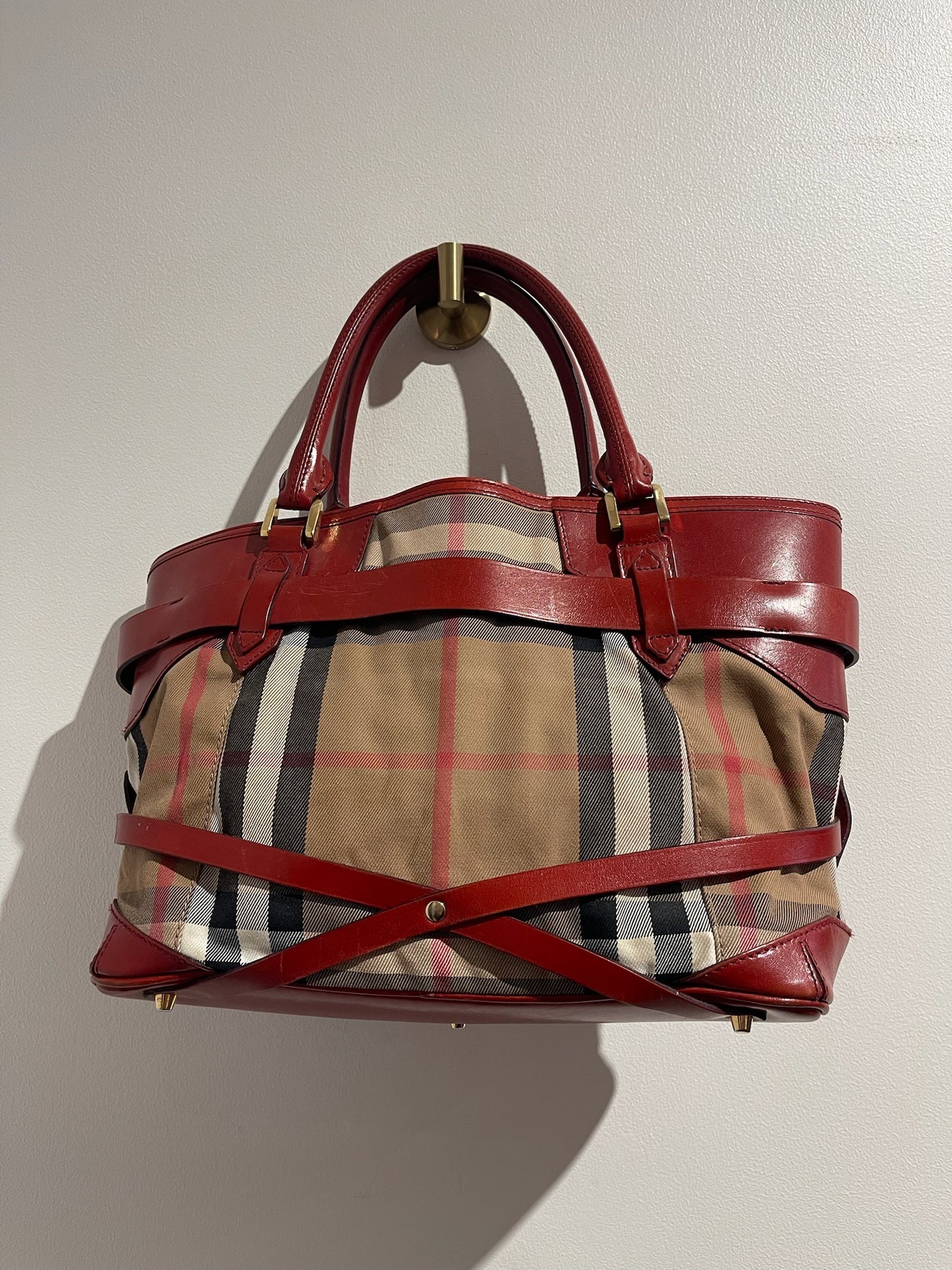 Sac Burberry rouge