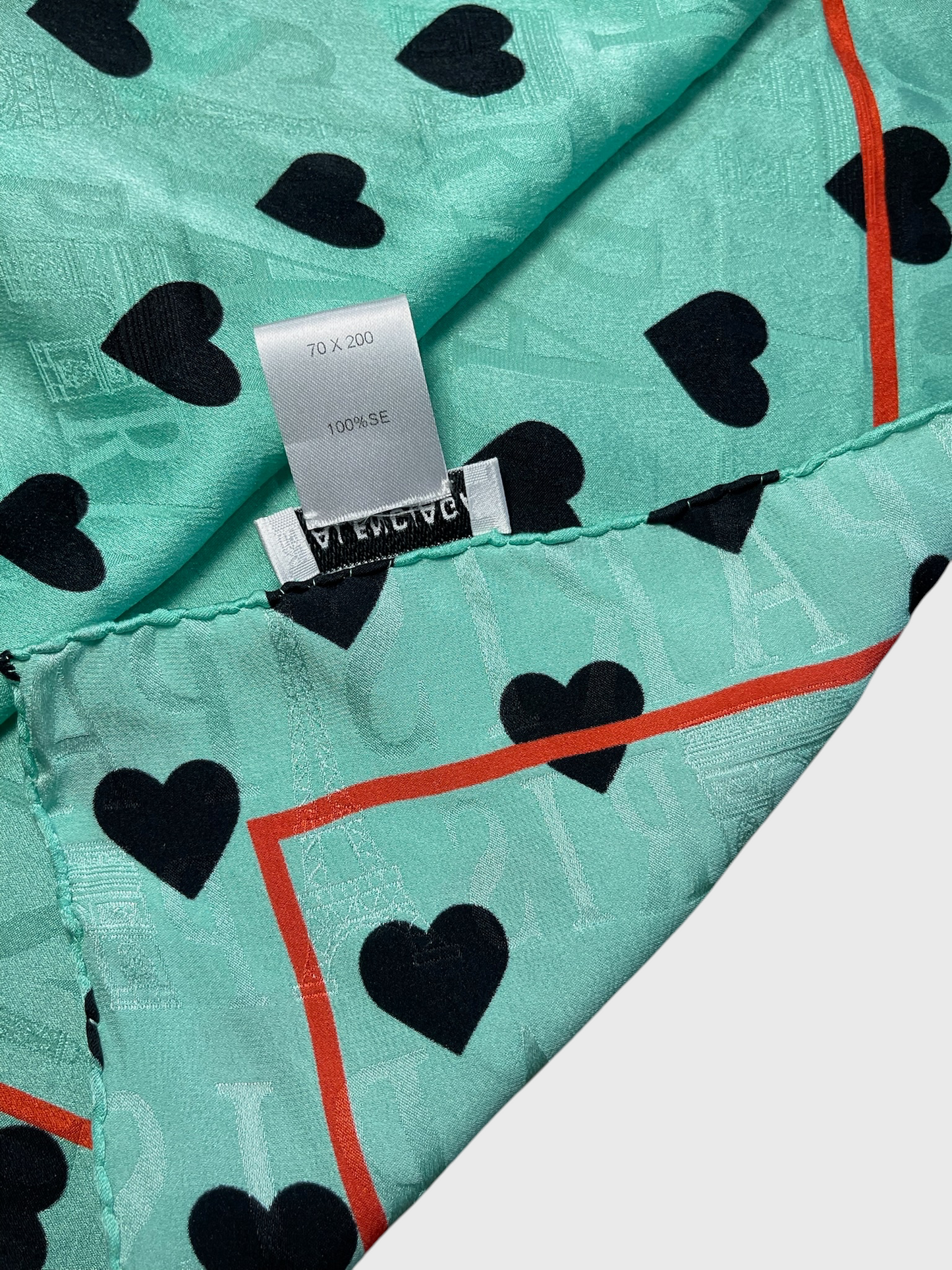 Foulard Balenciaga vert