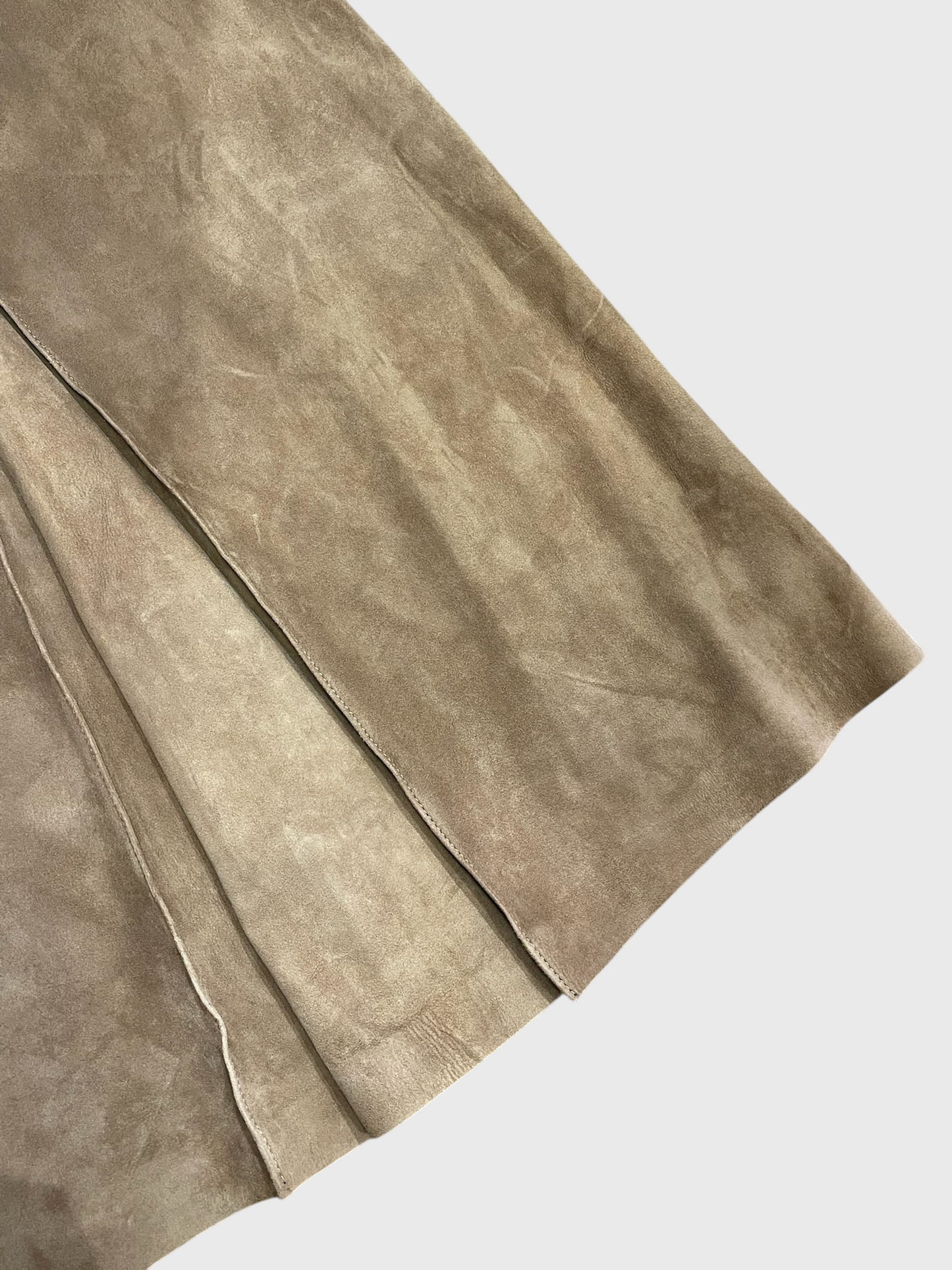 Jupe Gucci daim camel T.36