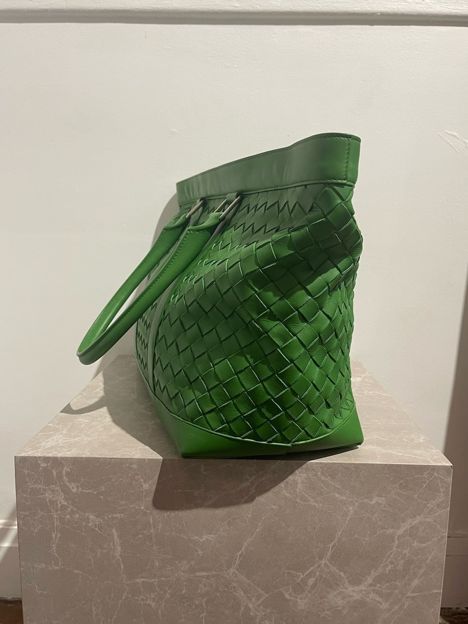 Sac cabas Bottega Veneta vert