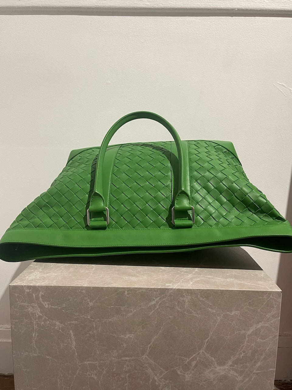 Sac cabas Bottega Veneta vert