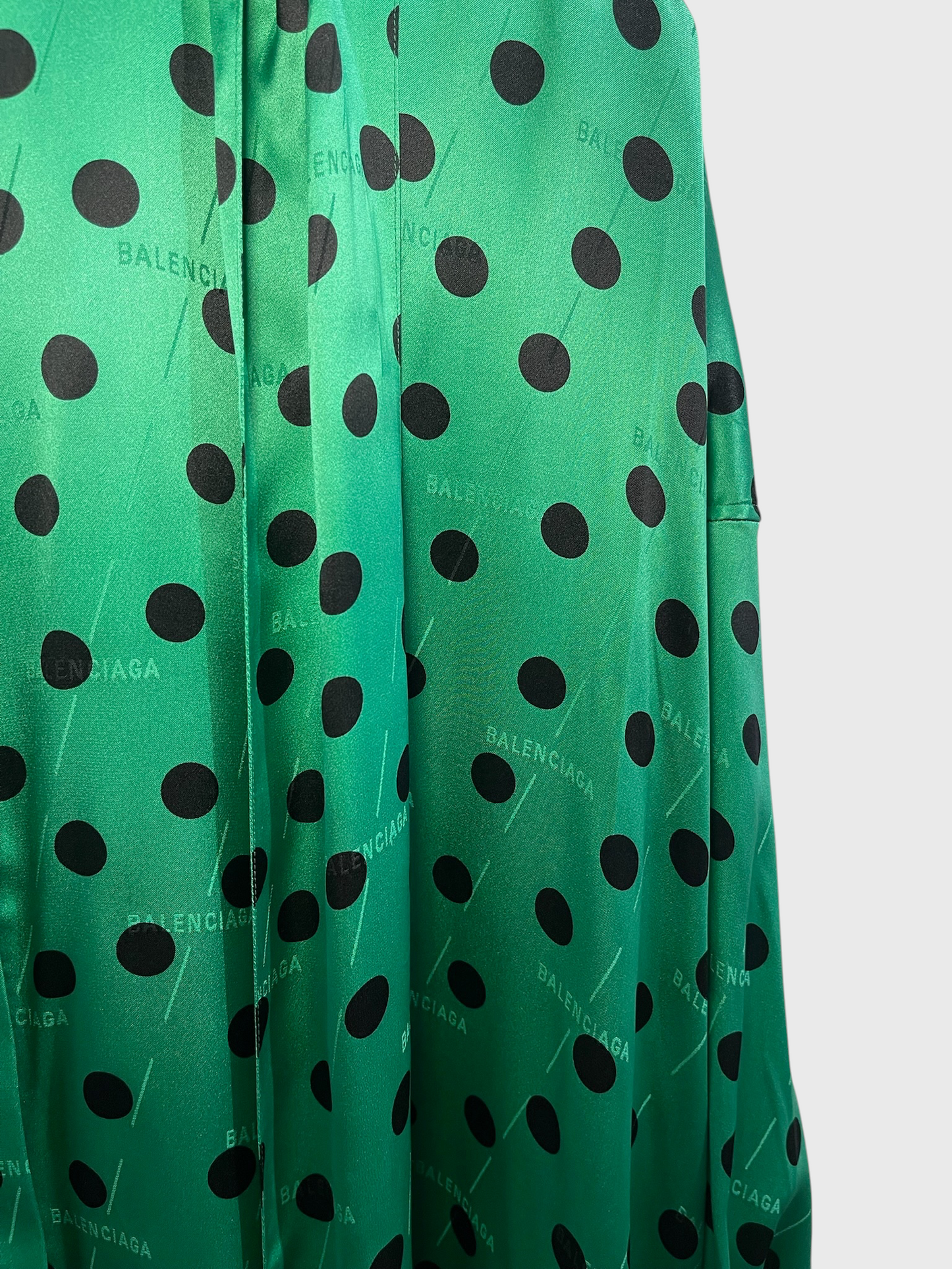 Chemise Balenciaga verte T.32