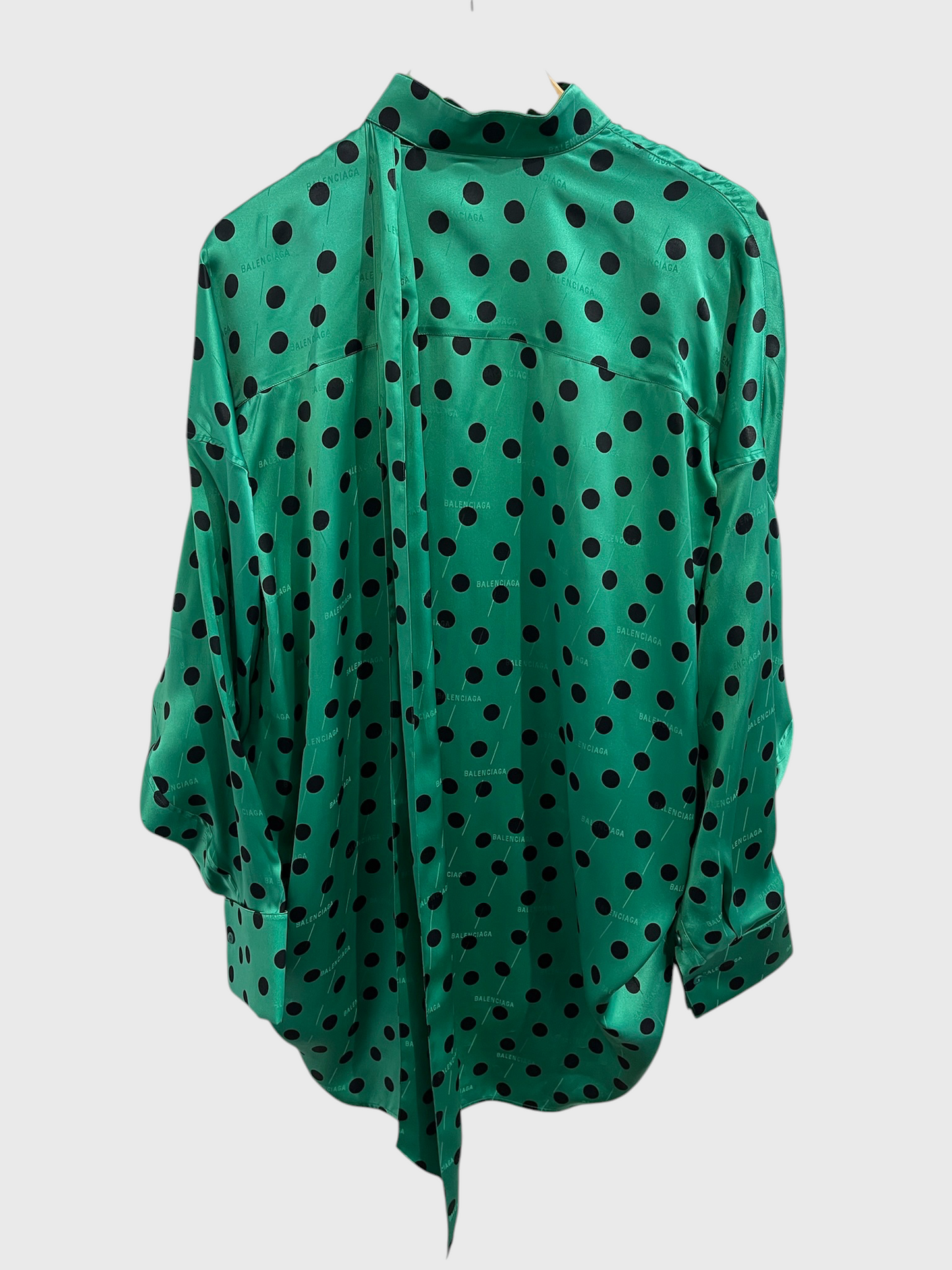 Chemise Balenciaga verte T.32