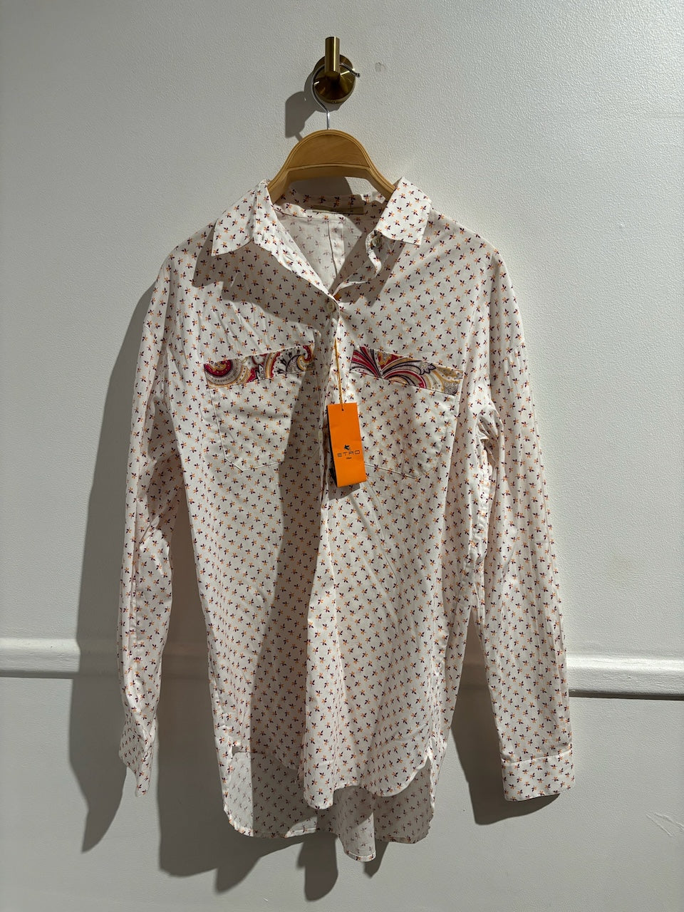 Chemise Etro imprimée T.38 NEUVE