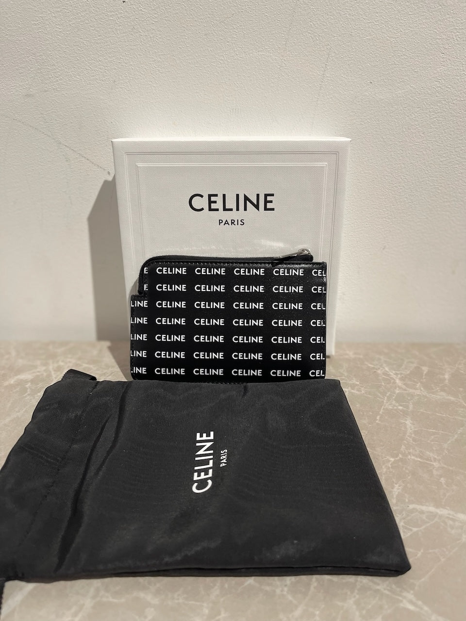 Porte-monnaie Celine noir NEUF