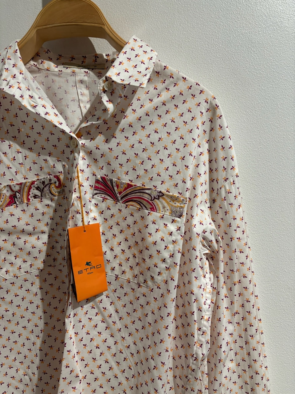 Chemise Etro imprimée T.38 NEUVE