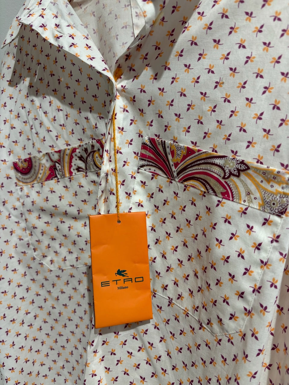 Chemise Etro imprimée T.38 NEUVE