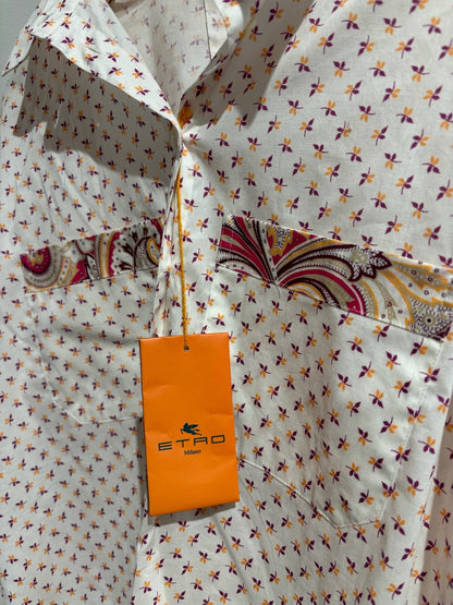 Chemise Etro imprimée T.38 NEUVE