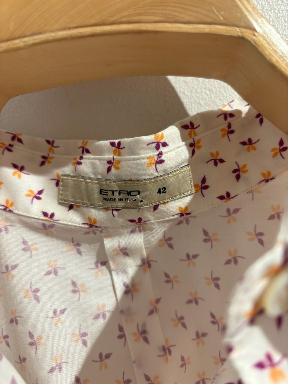 Chemise Etro imprimée T.38 NEUVE