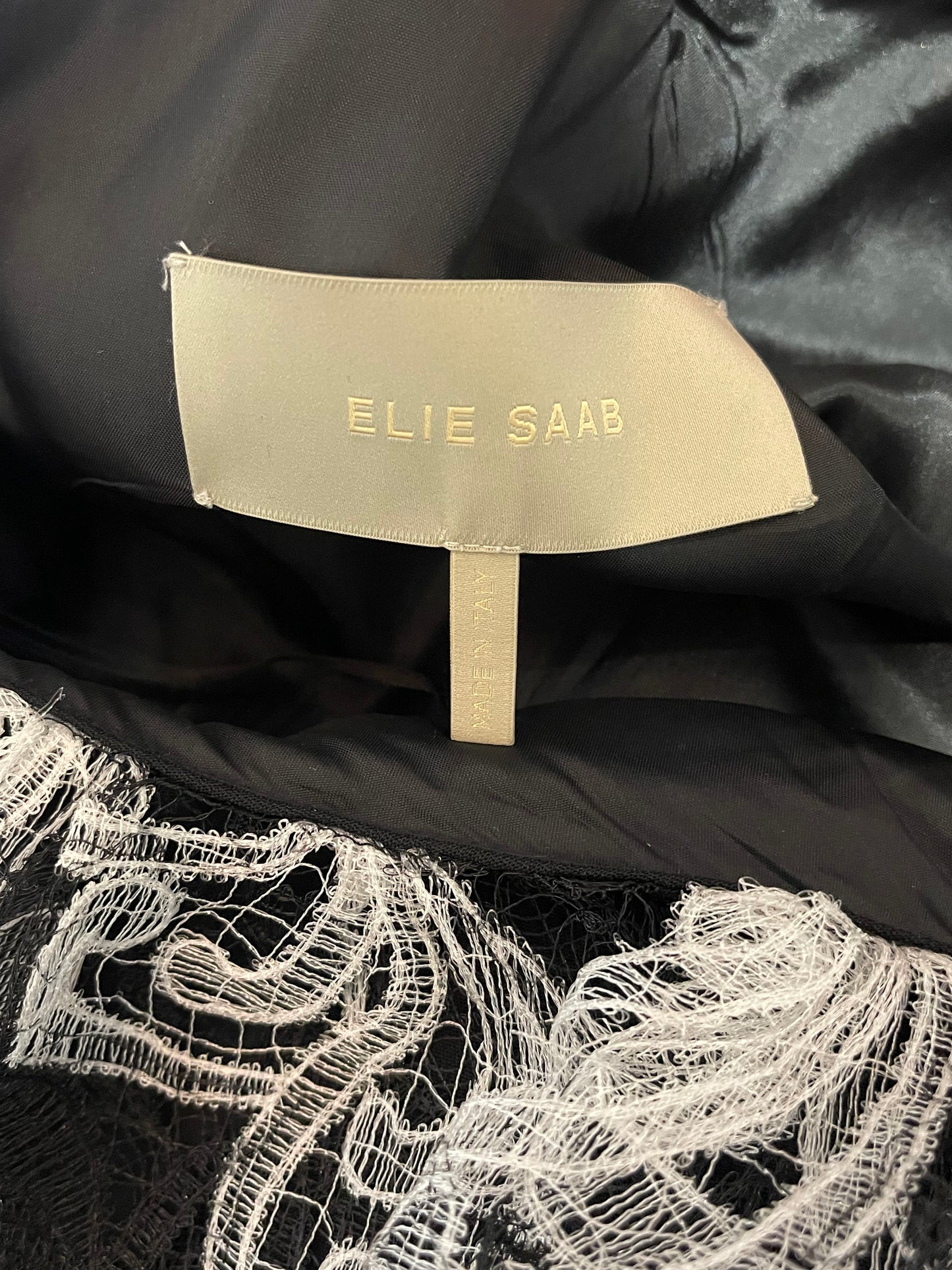 Combinaison Elie Saab noire T.M