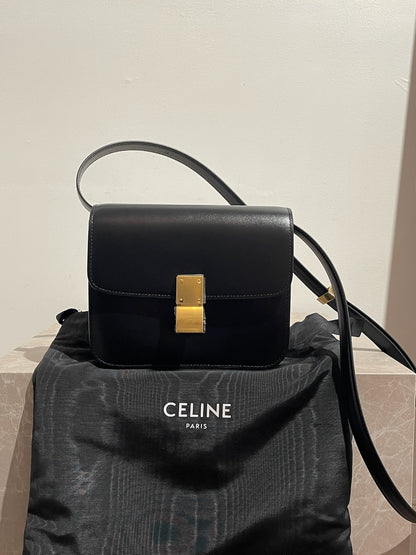 Sac Celine Classic Box noir Neuf