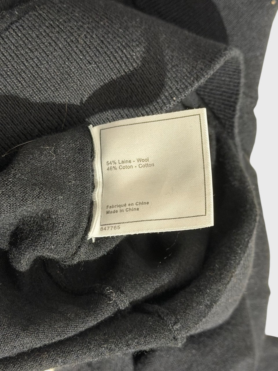 Pull Chanel noir T.S