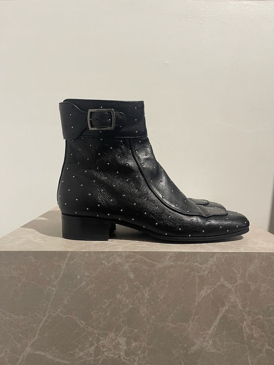 Bottines Saint Laurent noires T.41