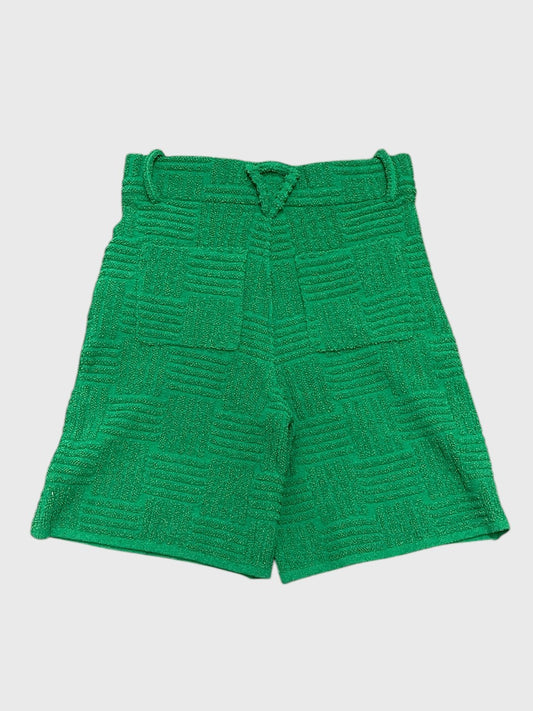 Short Bottega Veneta vert T.34