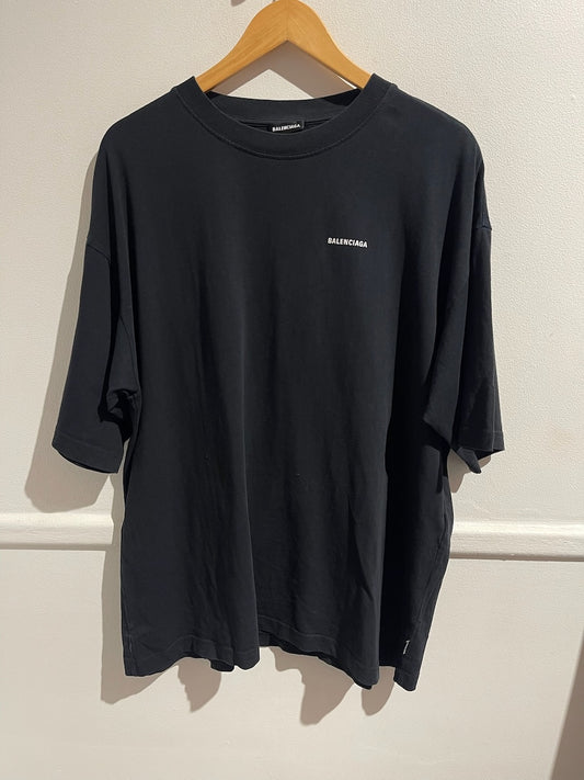 T-shirt Balenciaga noir Track T.L