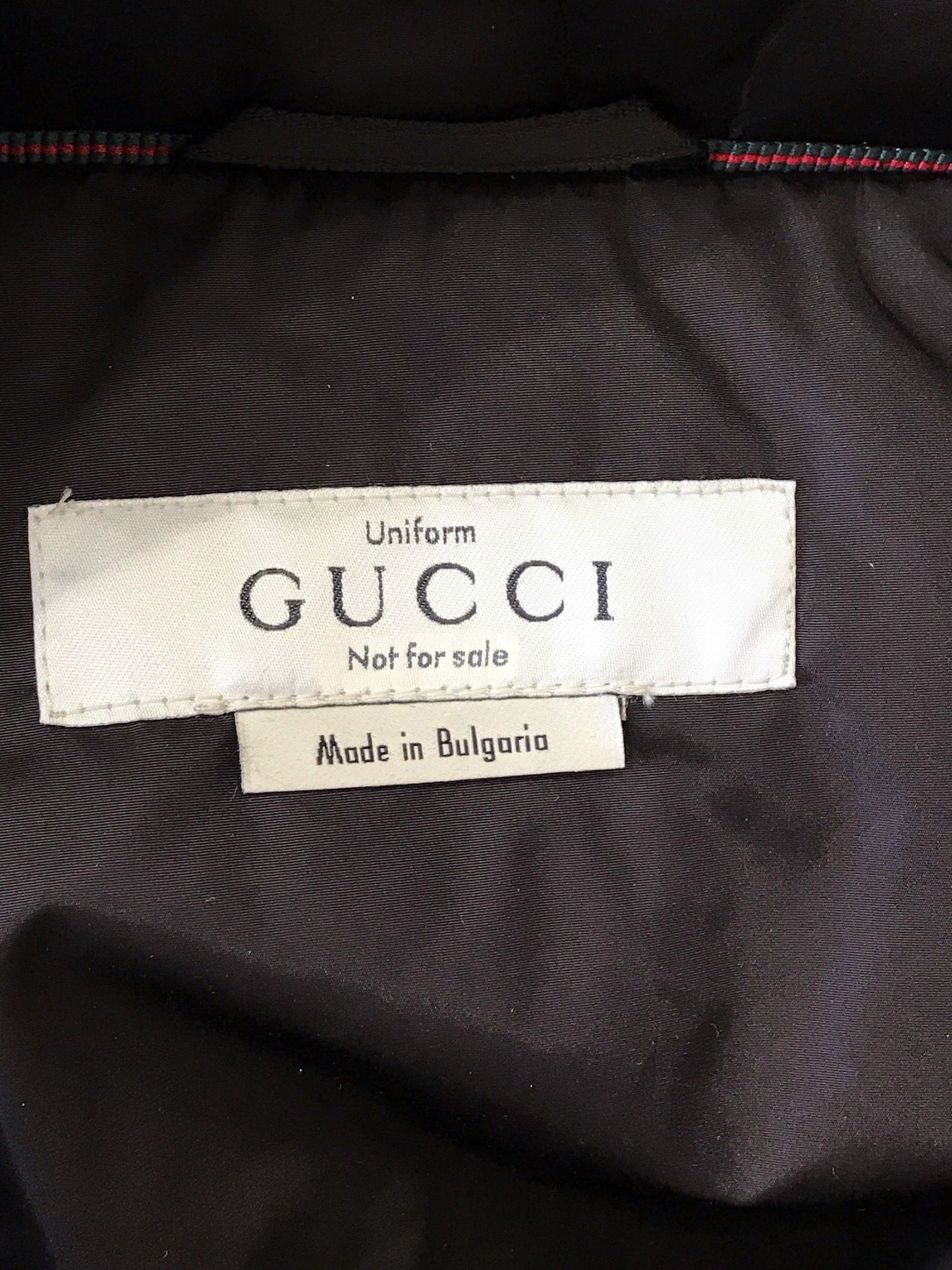 Blouson Gucci noir T.54