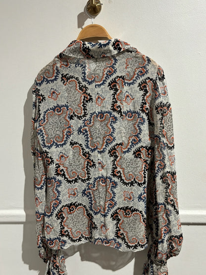 Blouse Balenciaga imprimée T.40