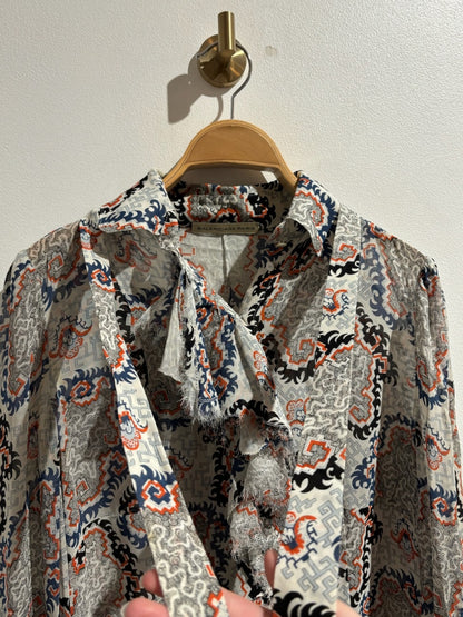 Blouse Balenciaga imprimée T.40