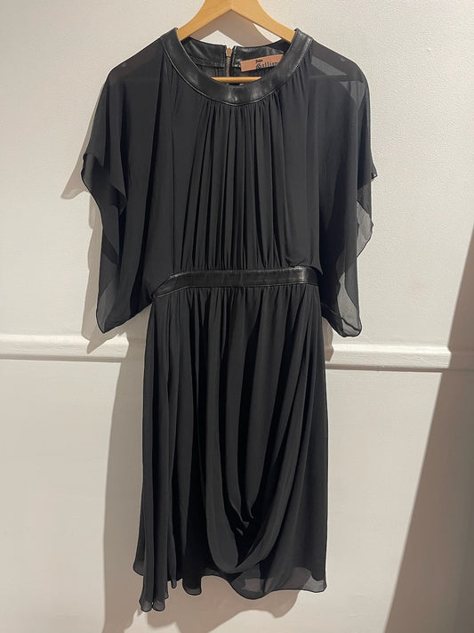 Robe John Galliano noire T.38