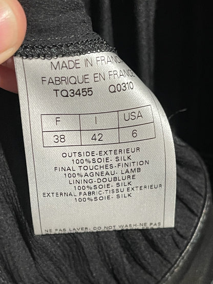 Robe John Galliano noire T.38