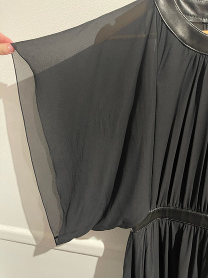 Robe John Galliano noire T.38