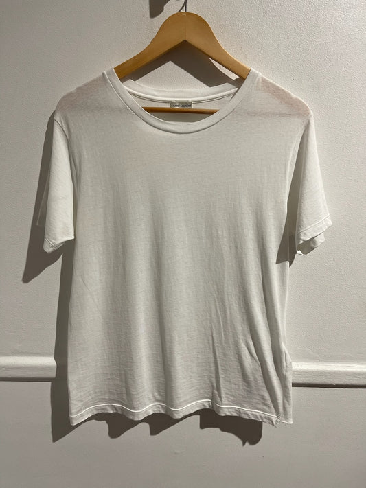 T-shirt Saint Laurent blanc T.S