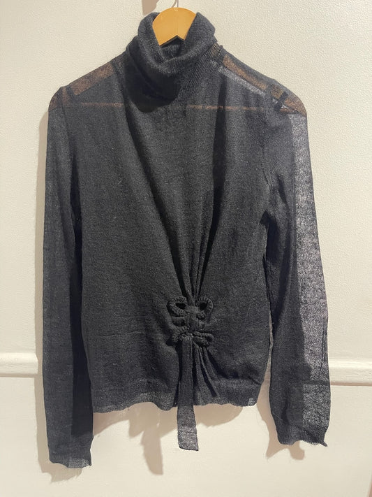 Pull John Galliano noir T.38