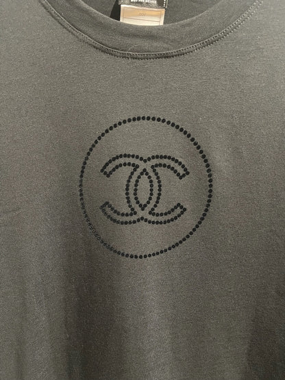 T-shirt Chanel noir T.S