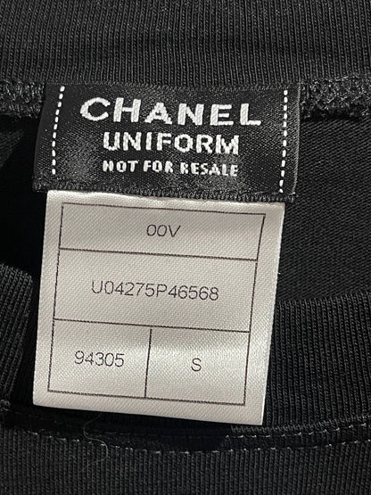T-shirt Chanel noir T.S