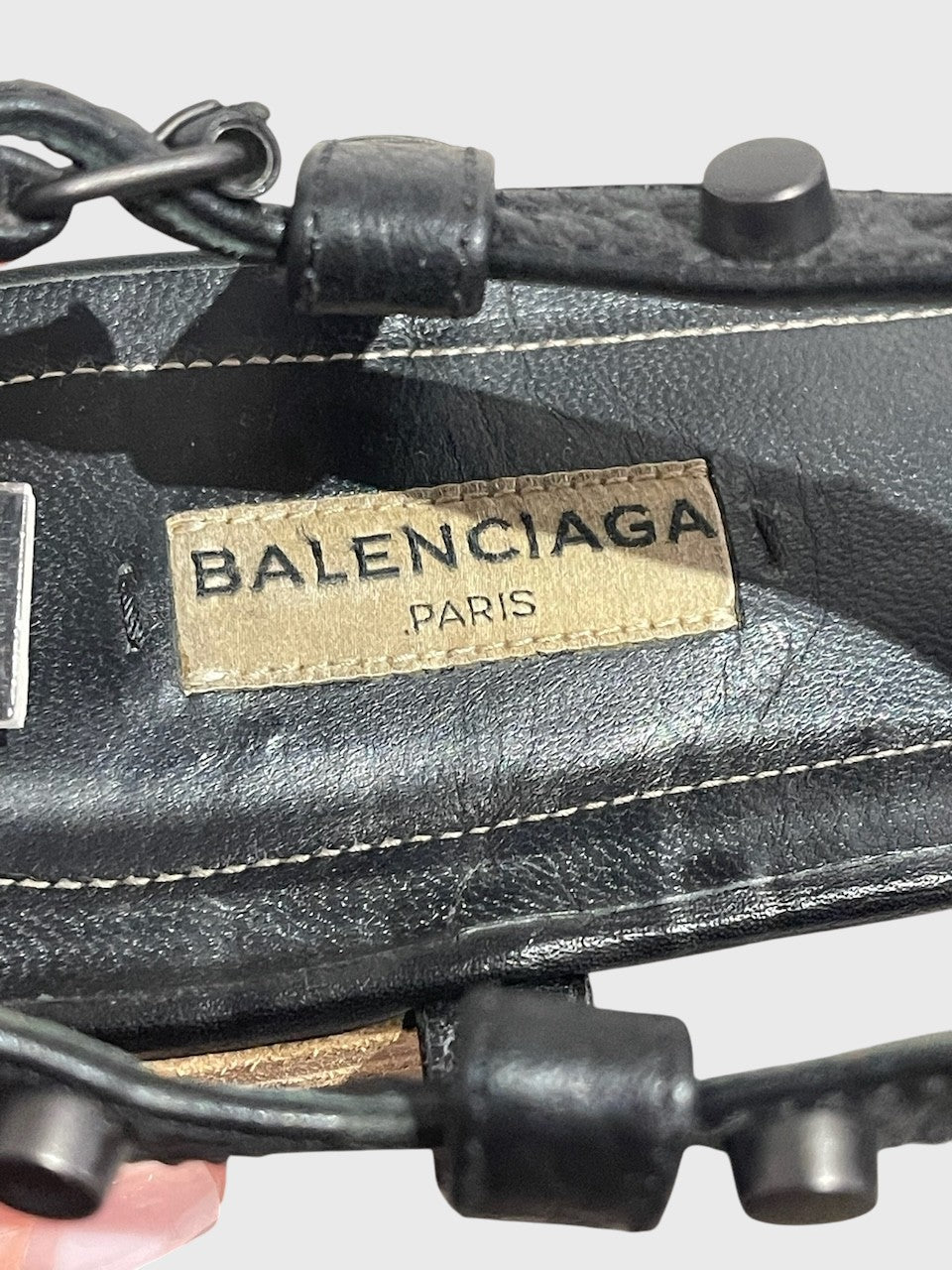 Sandales Balenciaga noires T.38