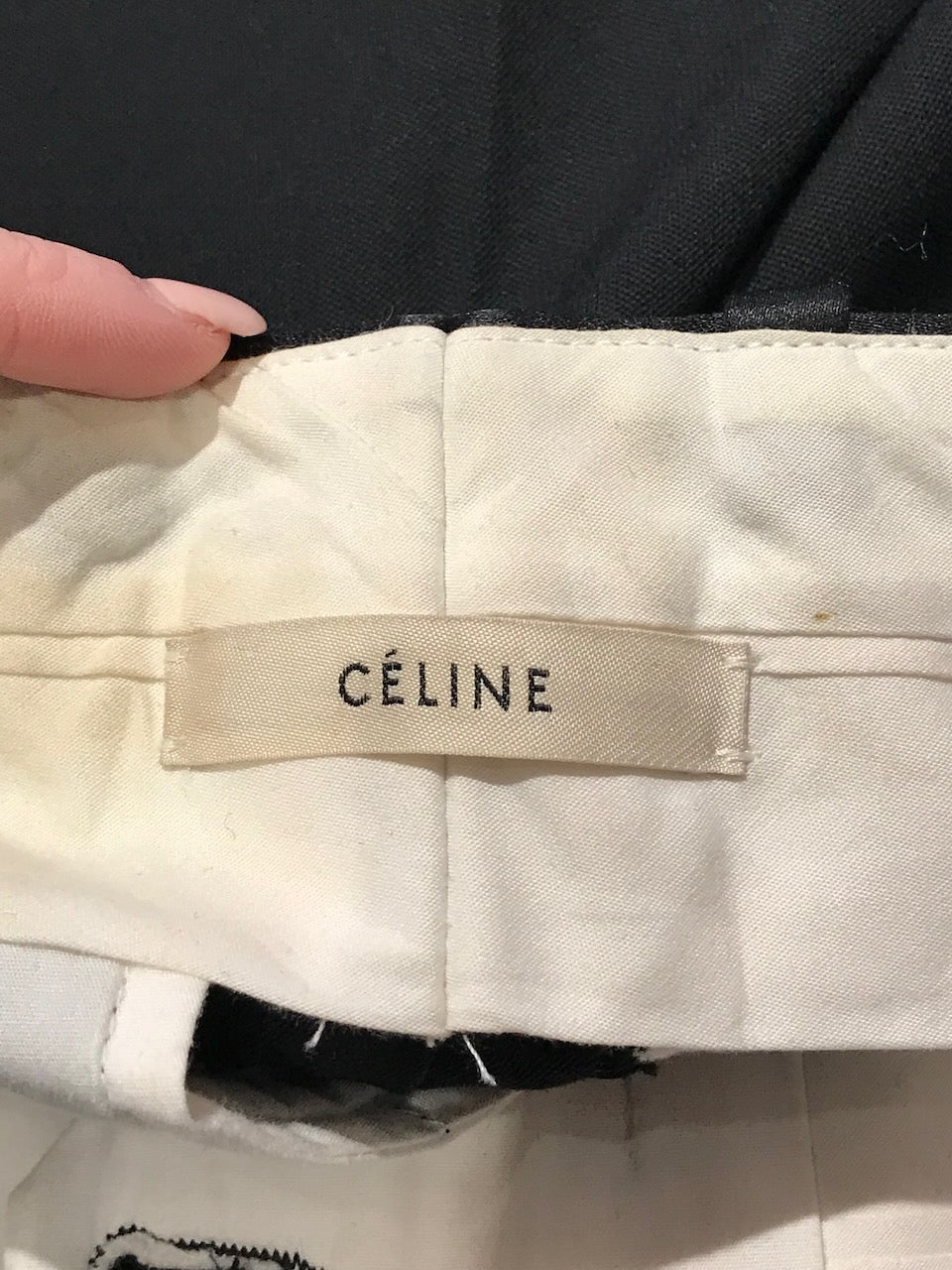 Pantalon Celine Noir T.38