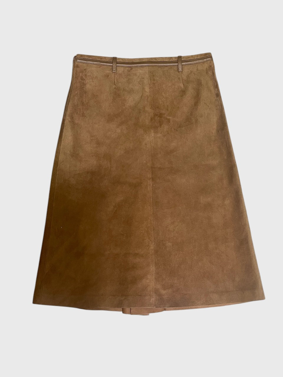 Jupe Gucci daim camel T.36