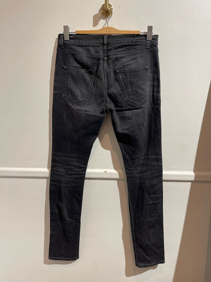 Jeans Saint Laurent noir T.30