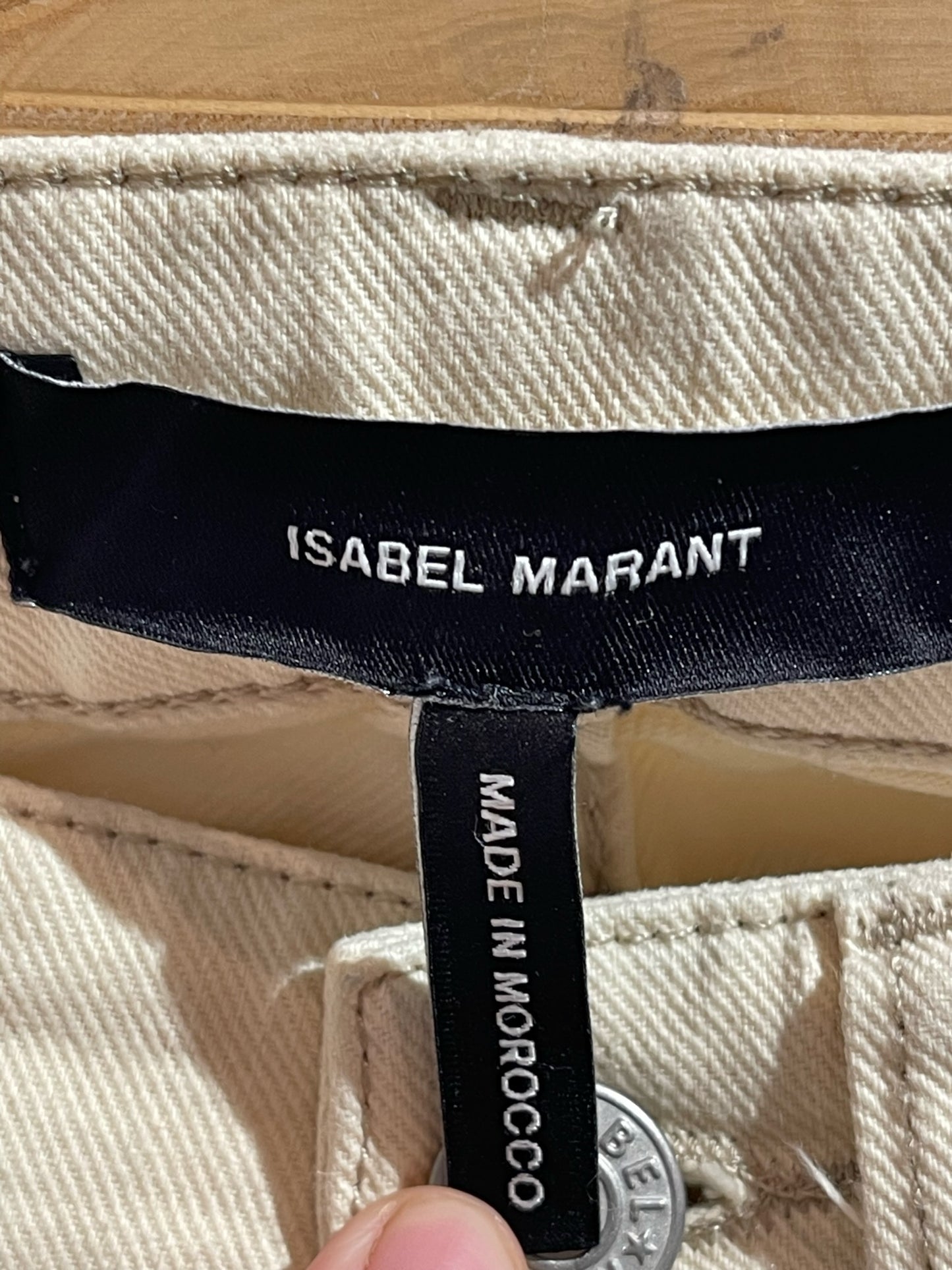 Jeans Isabel Marant beige T.34