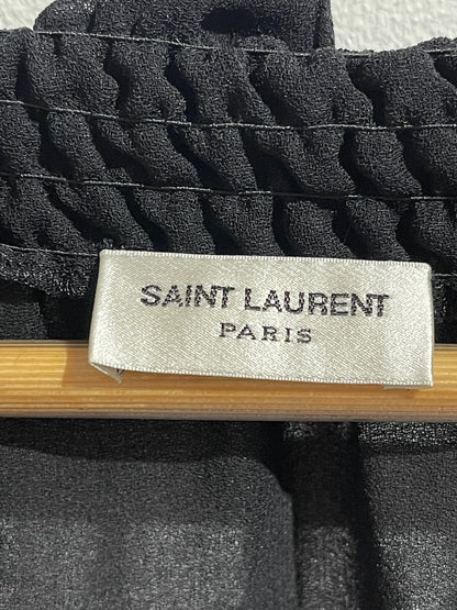 Blouse Saint Laurent noire T.40
