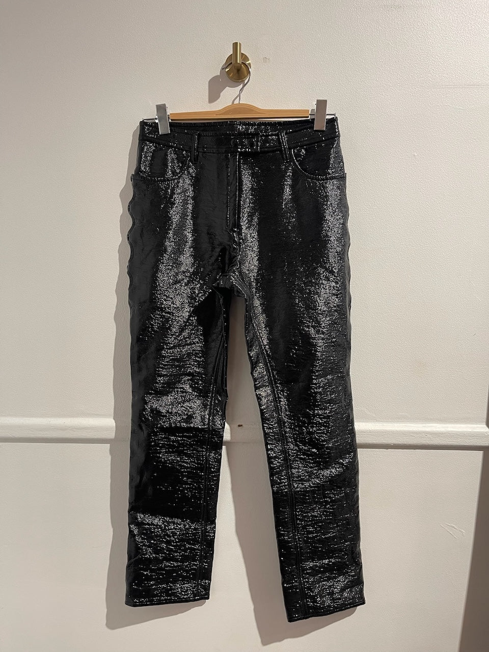 Pantalon Courrèges noir T.38