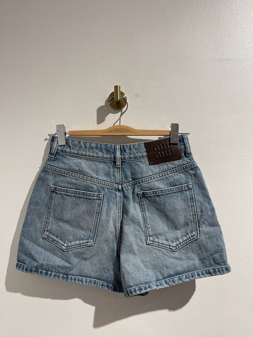 Short Miu Miu en jeans T.26