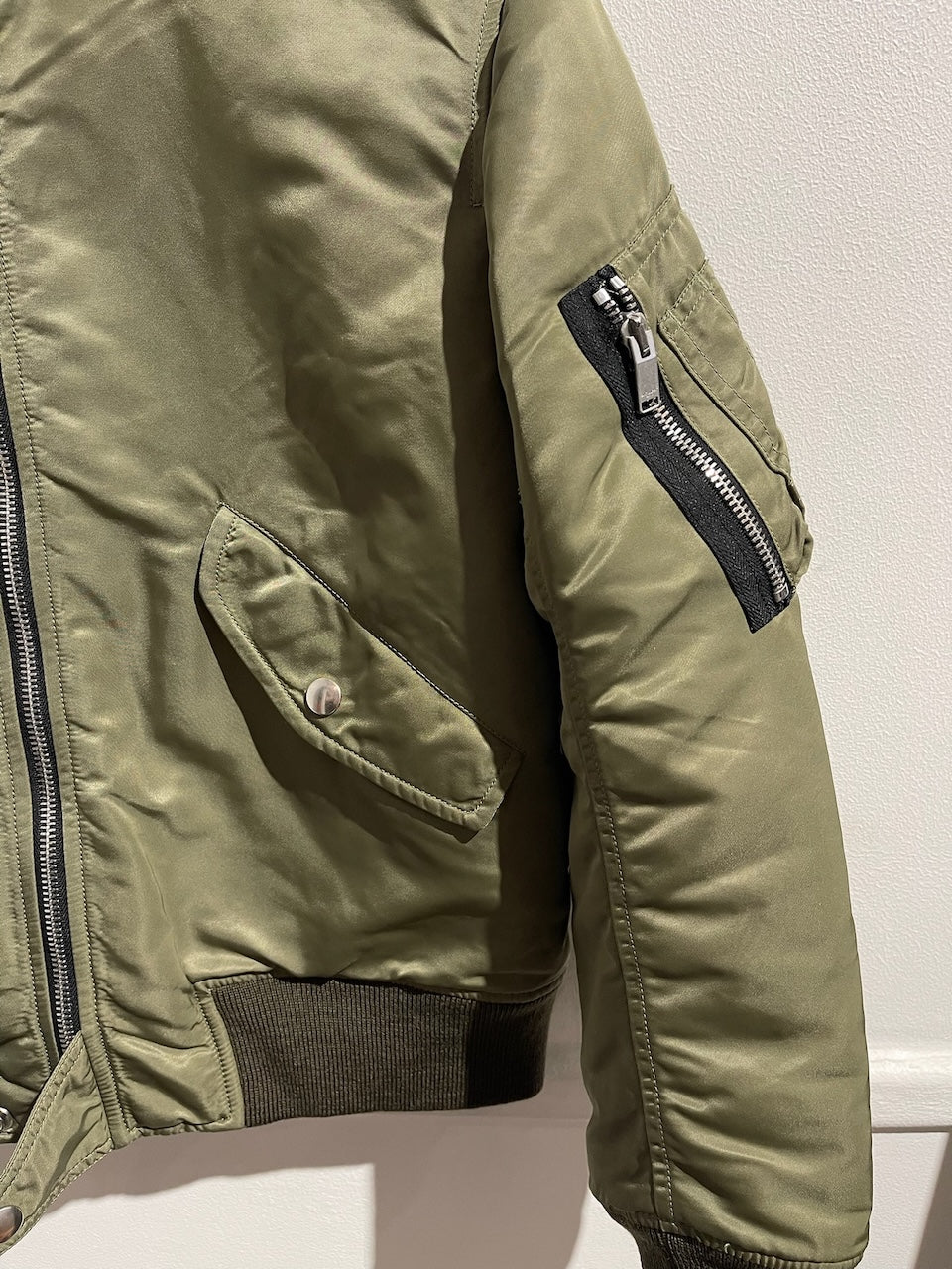 Veste Saint Laurent kaki T.40