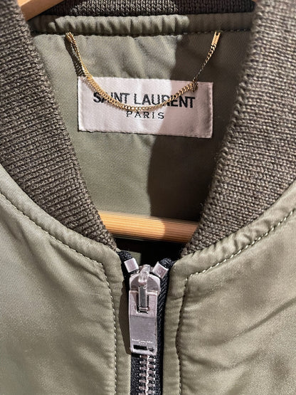 Veste Saint Laurent kaki T.40