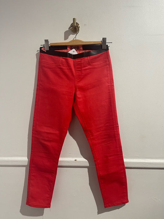 Pantalon Helmut Lang rouge T.28