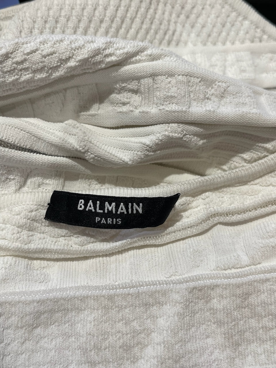 Body Balmain blanc T.38