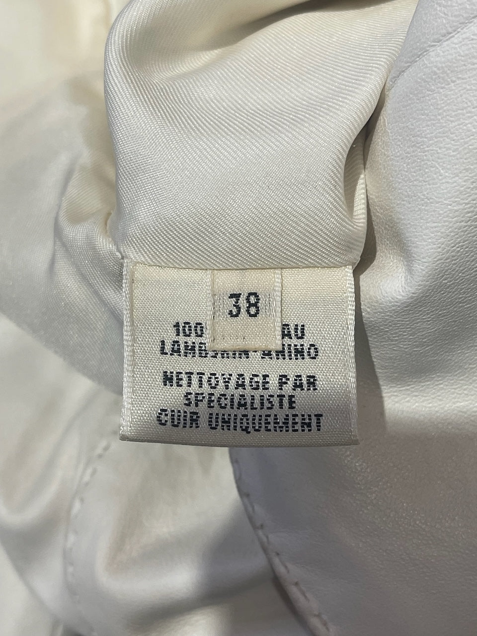 Pantalon Hermès blanc T.38