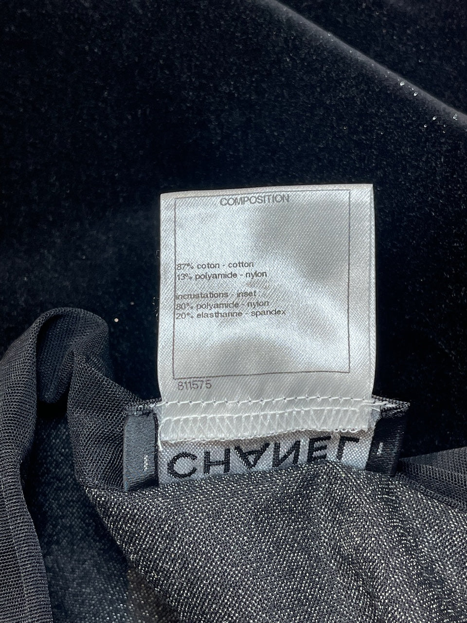 Pantalon Chanel noir T.34