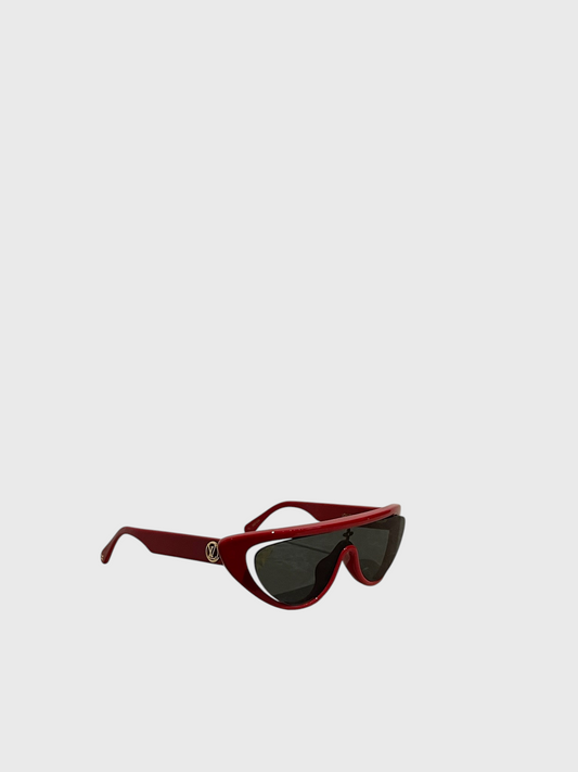 Lunettes Louis Vuitton rouges