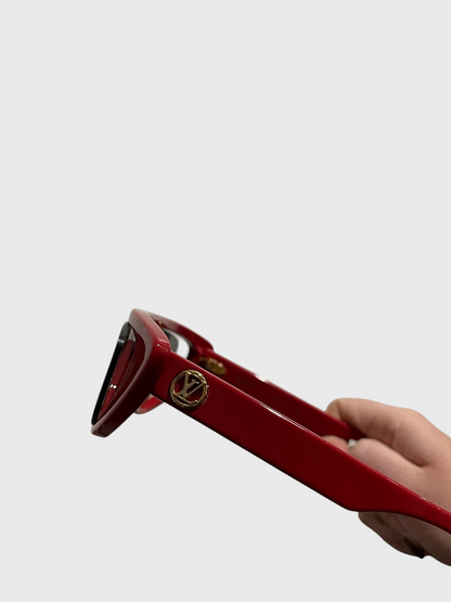 Lunettes Louis Vuitton rouges