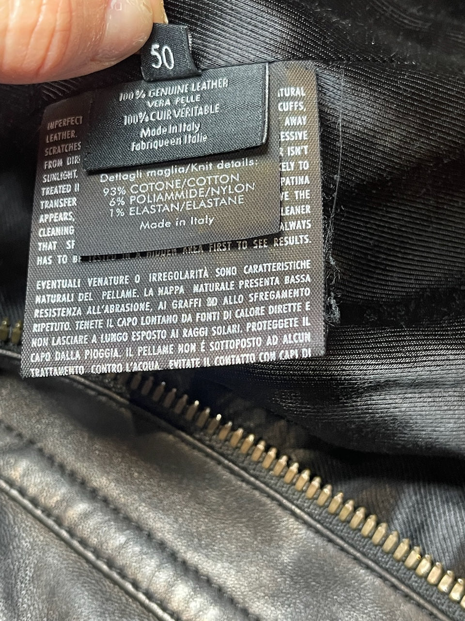 Blouson Gucci noir T.50