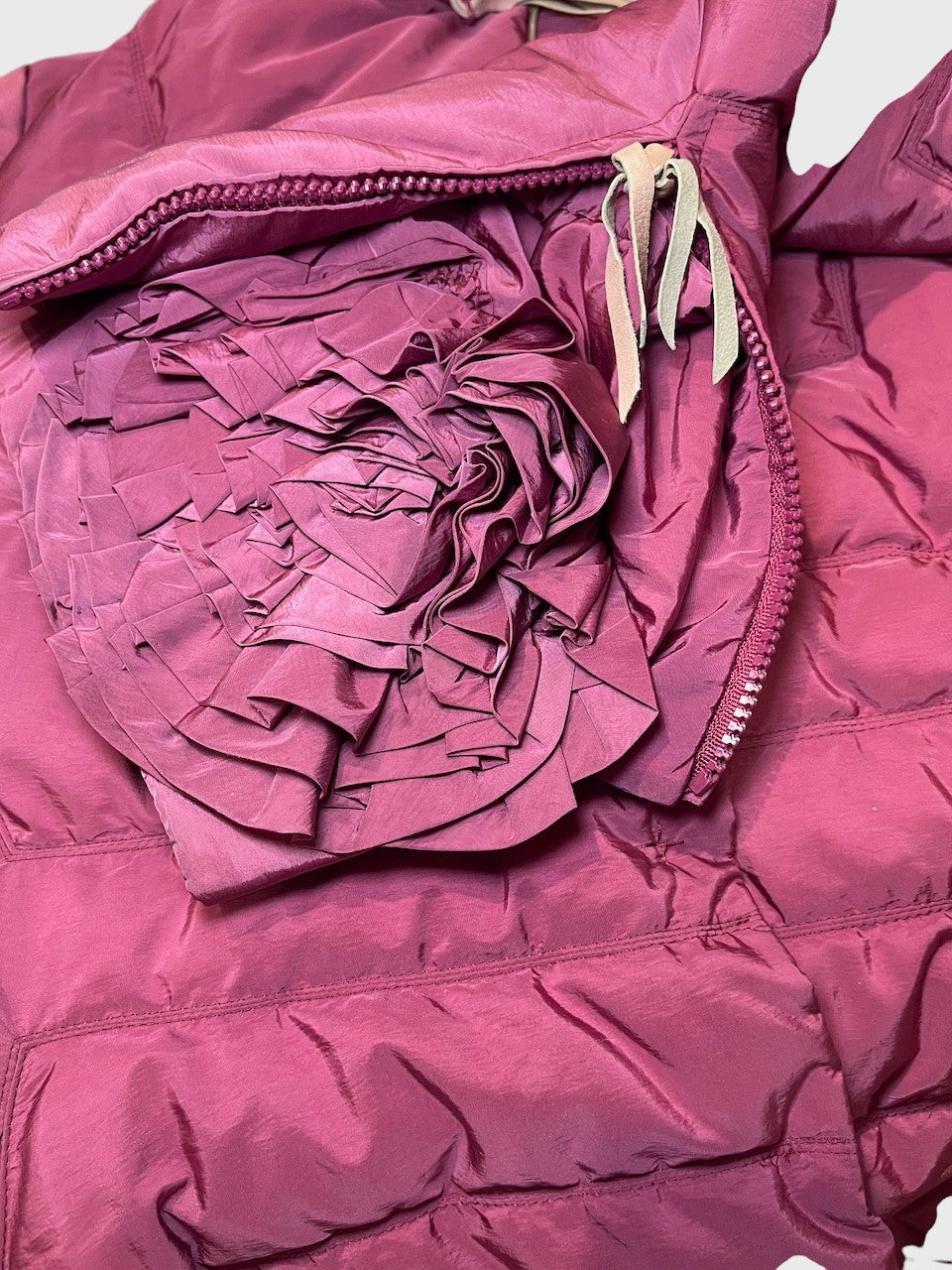 Doudoune Ermanno Scervino rose T.38